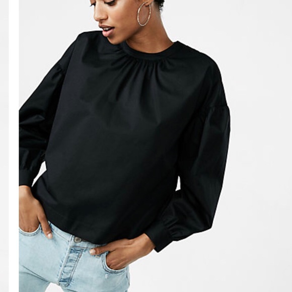 🖤NWT EXPRESS PUFF SLEEVE TOP🖤 - Picture 5 of 8